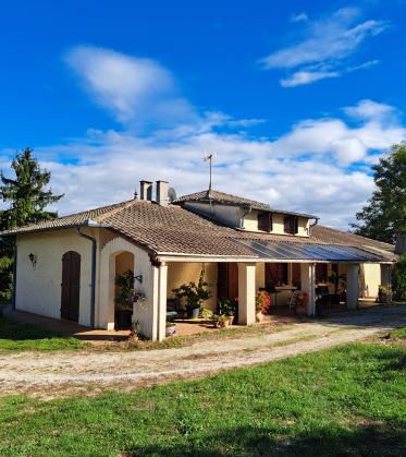 Maison après rénovation toiture